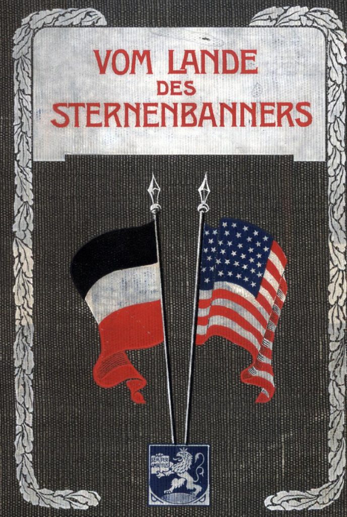 Cover of "Vom Lande des Sternenbanners," poems by Neeff