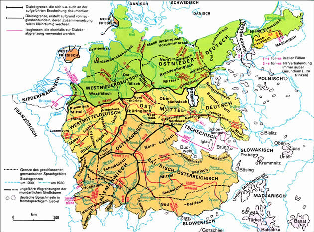 German-dialects-Europe