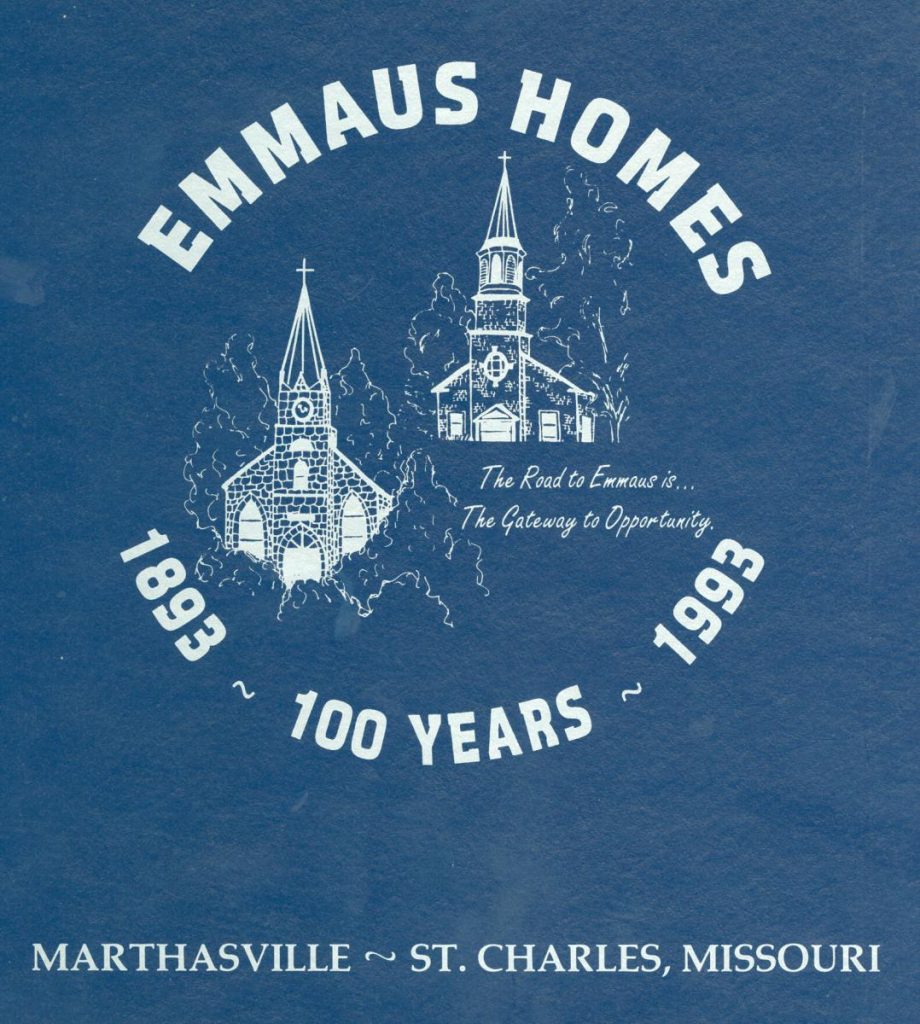 Cover of Emmaus Homes: 100 years, 1893-1993