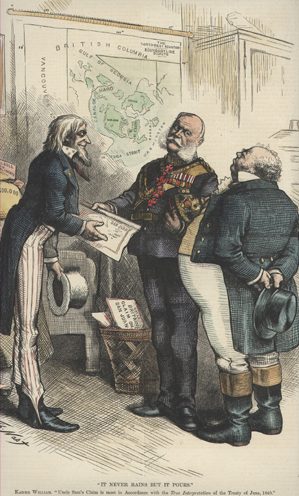 An illustration of Uncle Sam by Thomas Nast