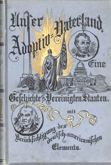 Cover of book titled Unser Adoptiv-Vaterland