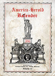 Cover of America Herold Kalender for the year 1942