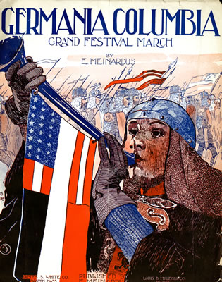 Cover of Germania Columbia Grand Festival March