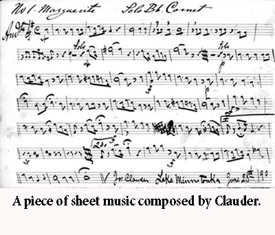 Music composed by Clauder