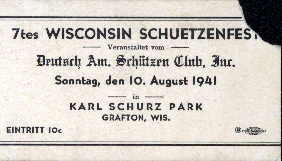 Schuetzenfest_1941_Grafton_Wis