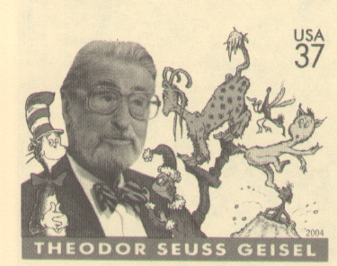 Seuss postage stamp