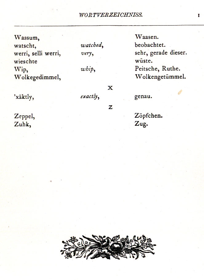 Wortverzeichnis