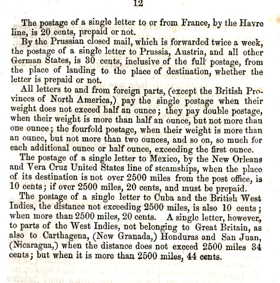 A page from the Letter Writer.