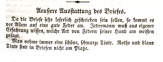 A page from the Letter Writer.
