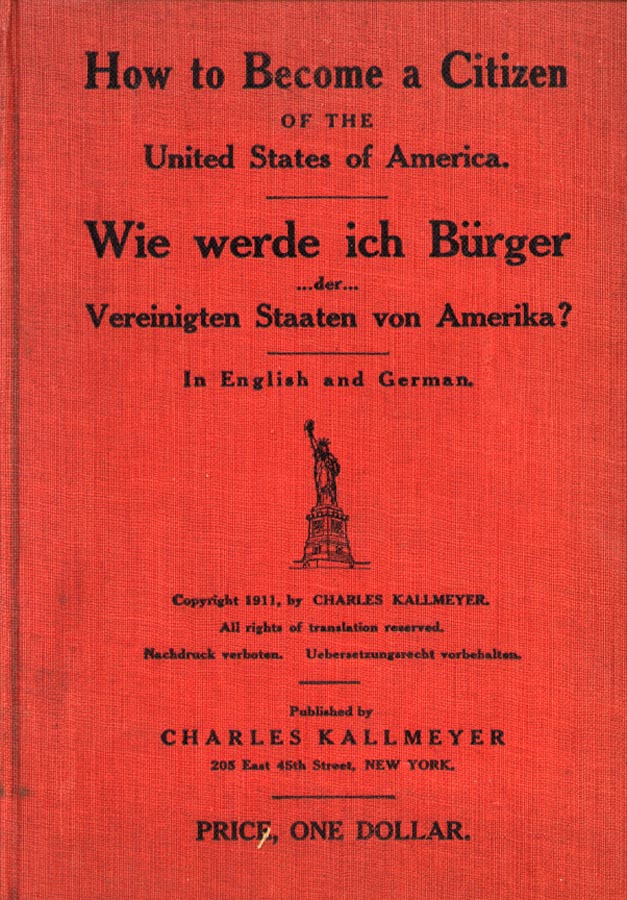 Cover of How to Become a Citizen of the United States of America.