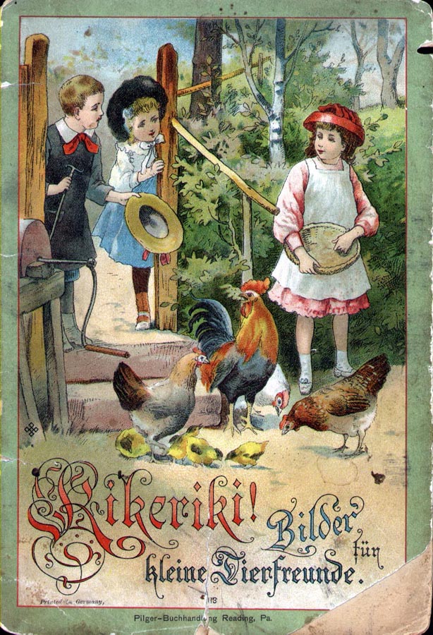 Cover of Kikeriki, a German-language children's book.