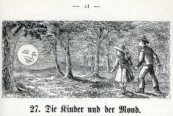 Die Kinder und die Mond