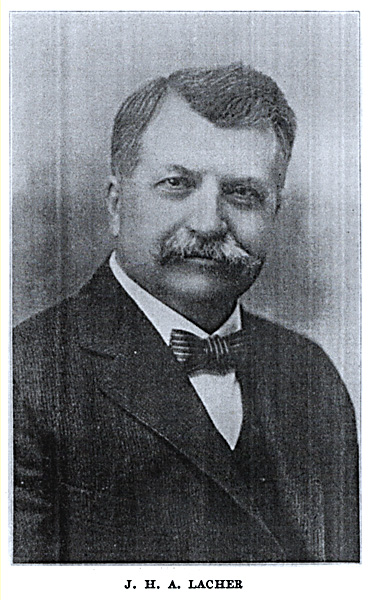 Portrait of J. H. A. Lacher