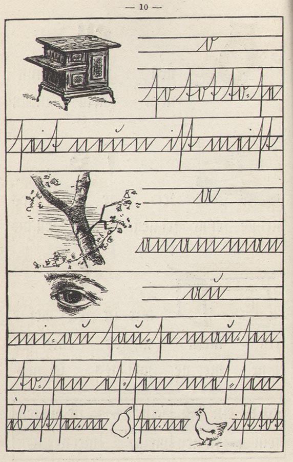 Page from Lesebuch