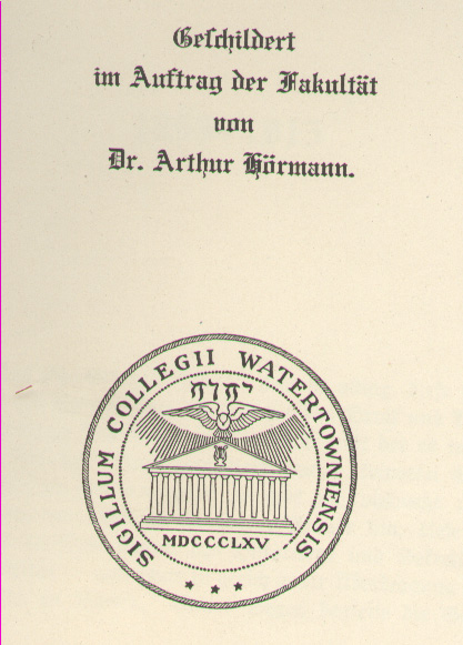 The seal of Northwestern College