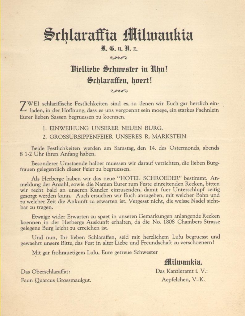 Schlaraffia