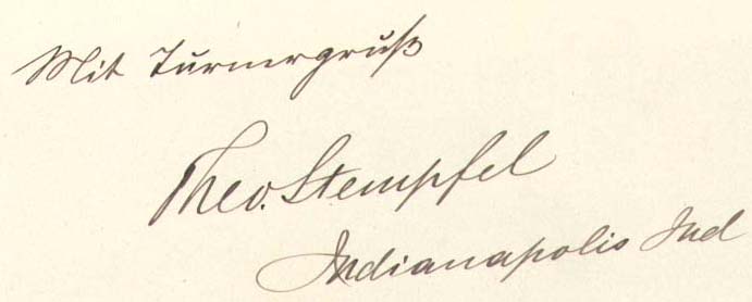 Stempfel signature
