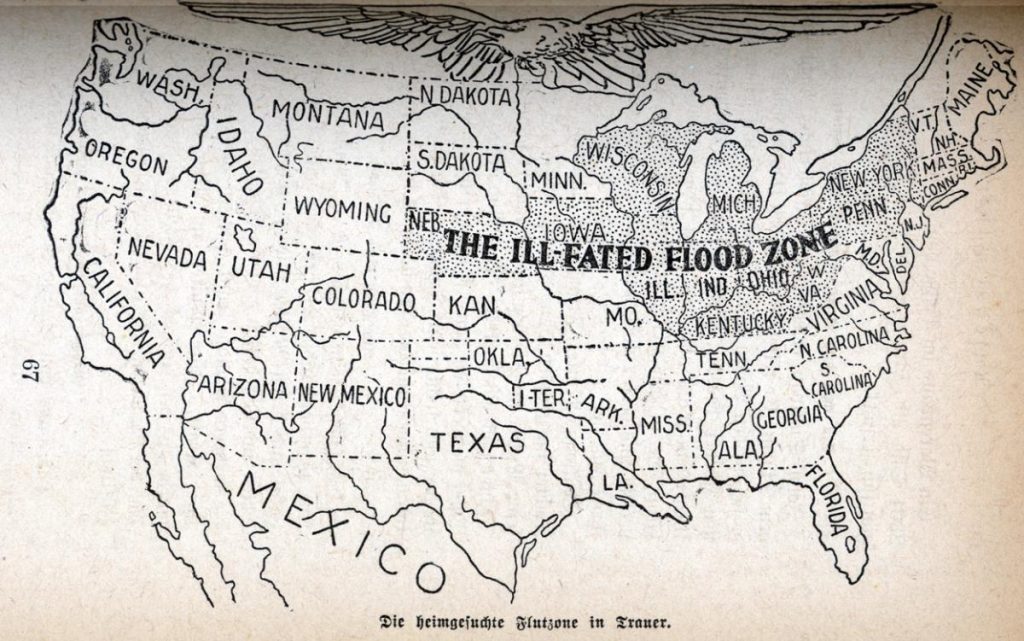 Map of the ill-fated flood zone