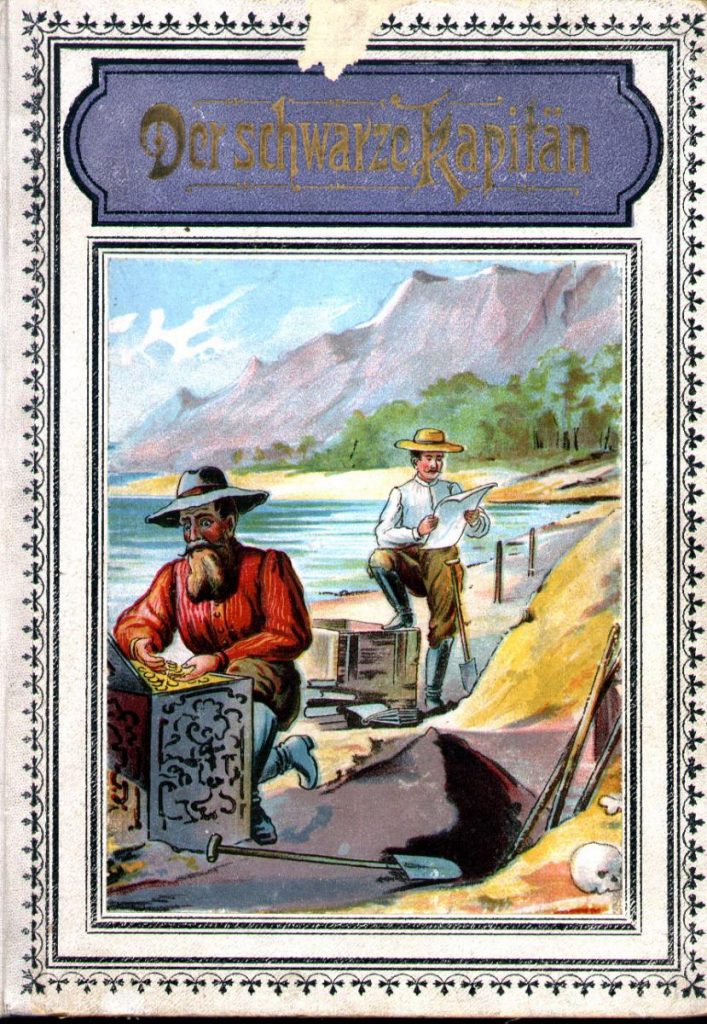 Cover of Die schwarze Kapitaen, by James Cox