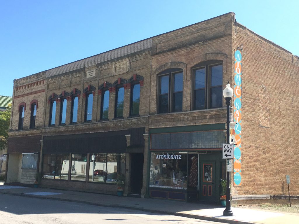The Kohlmann building in Oshkosh, Wisconsin