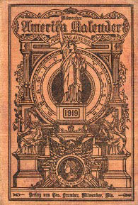 Milwaukee America Calendar, 1919