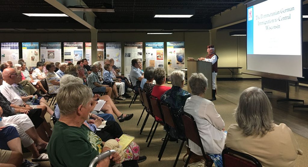 A presentation in Marathon County, Wisconsin.