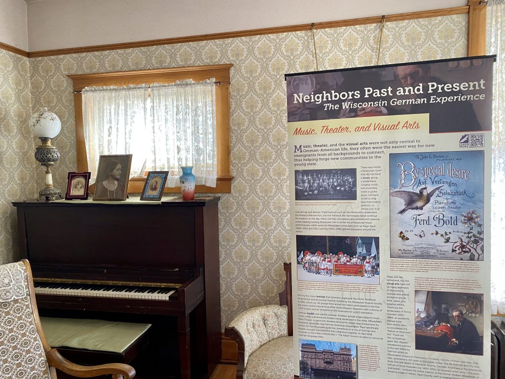 "Neighbors Past and Present" went twice to the Chippewa Valley Museum in Eau Claire, Wisconsin: