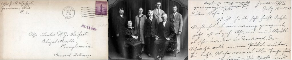 Banner image for the Anna Seifert Letters