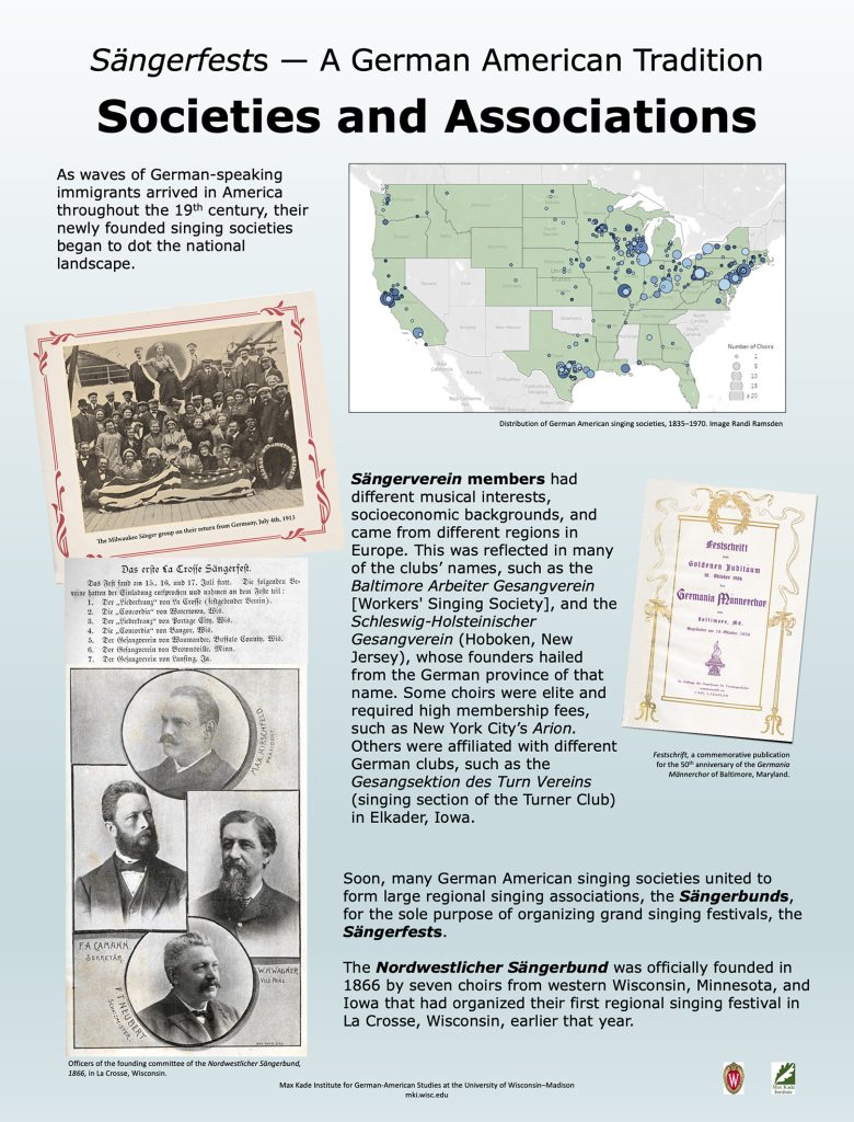 Panel poster on Societies and Associations.