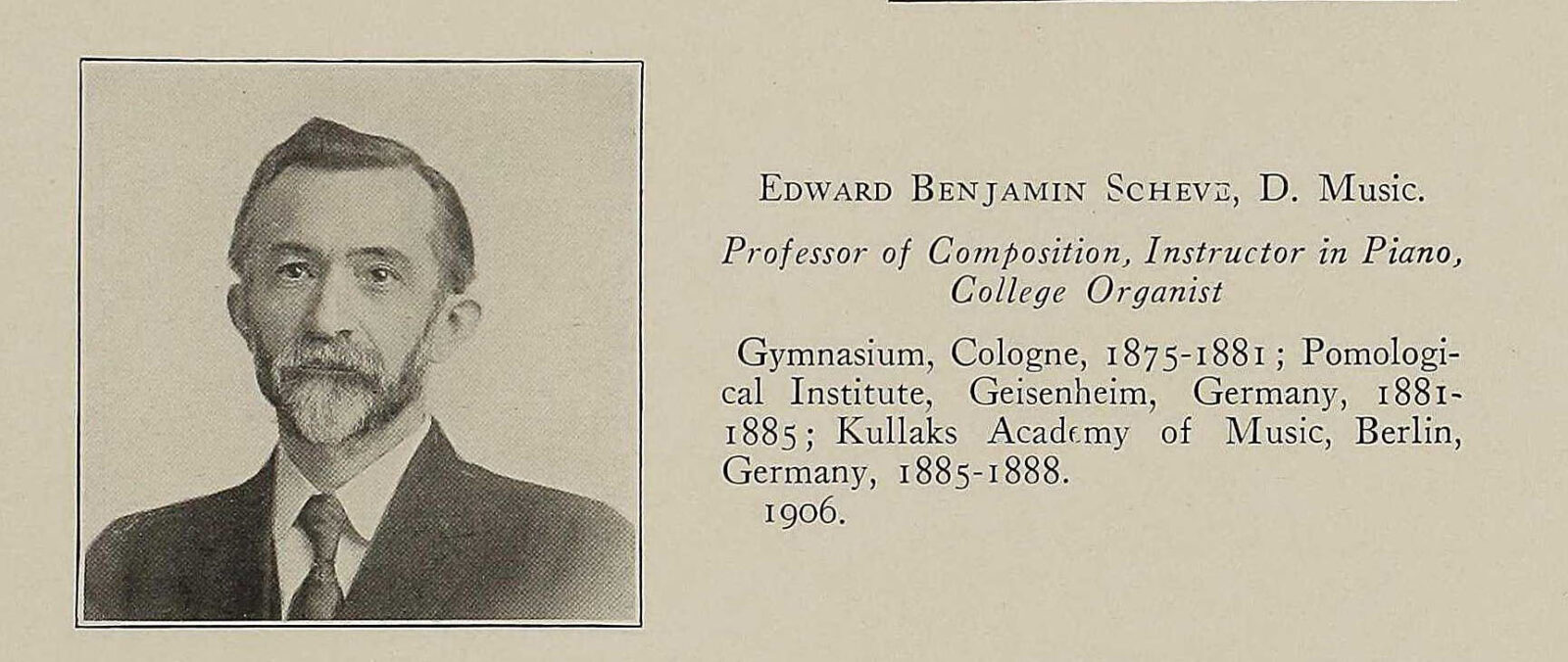 Edward Benjamin Scheve
